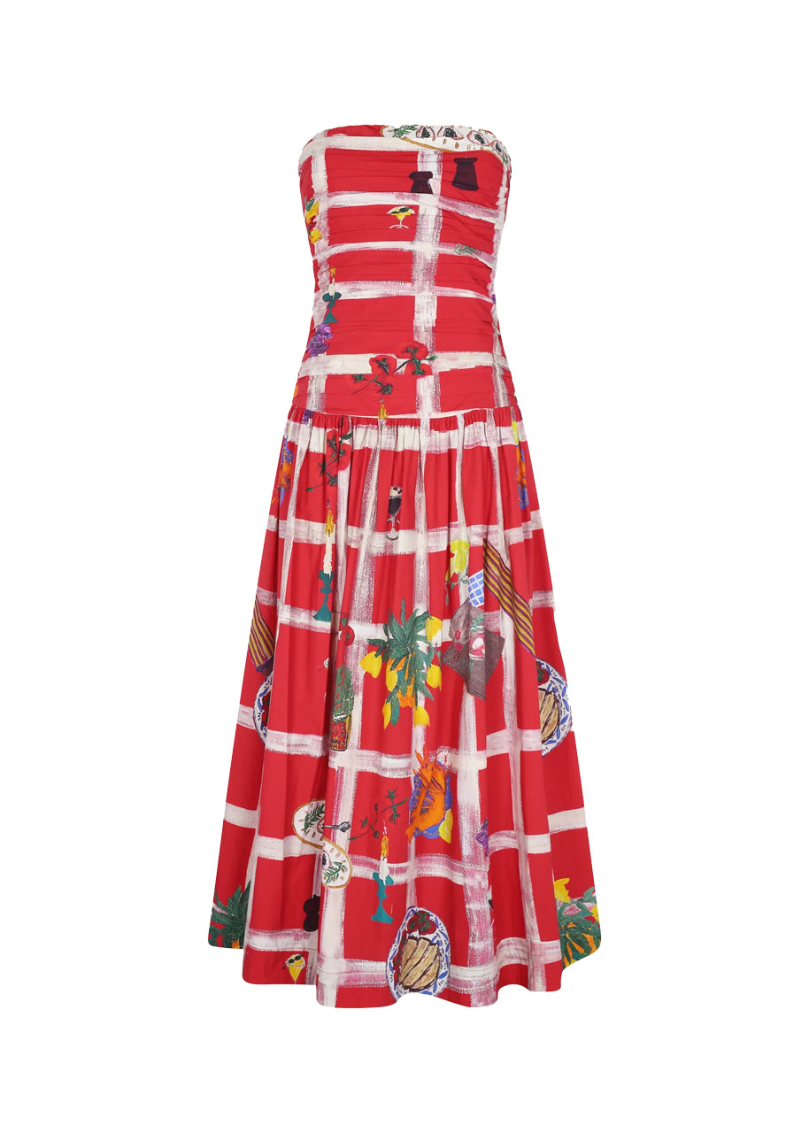 red picnic dress Wildberry A timeless summer favorite 20 Perfect Picnic Outfits