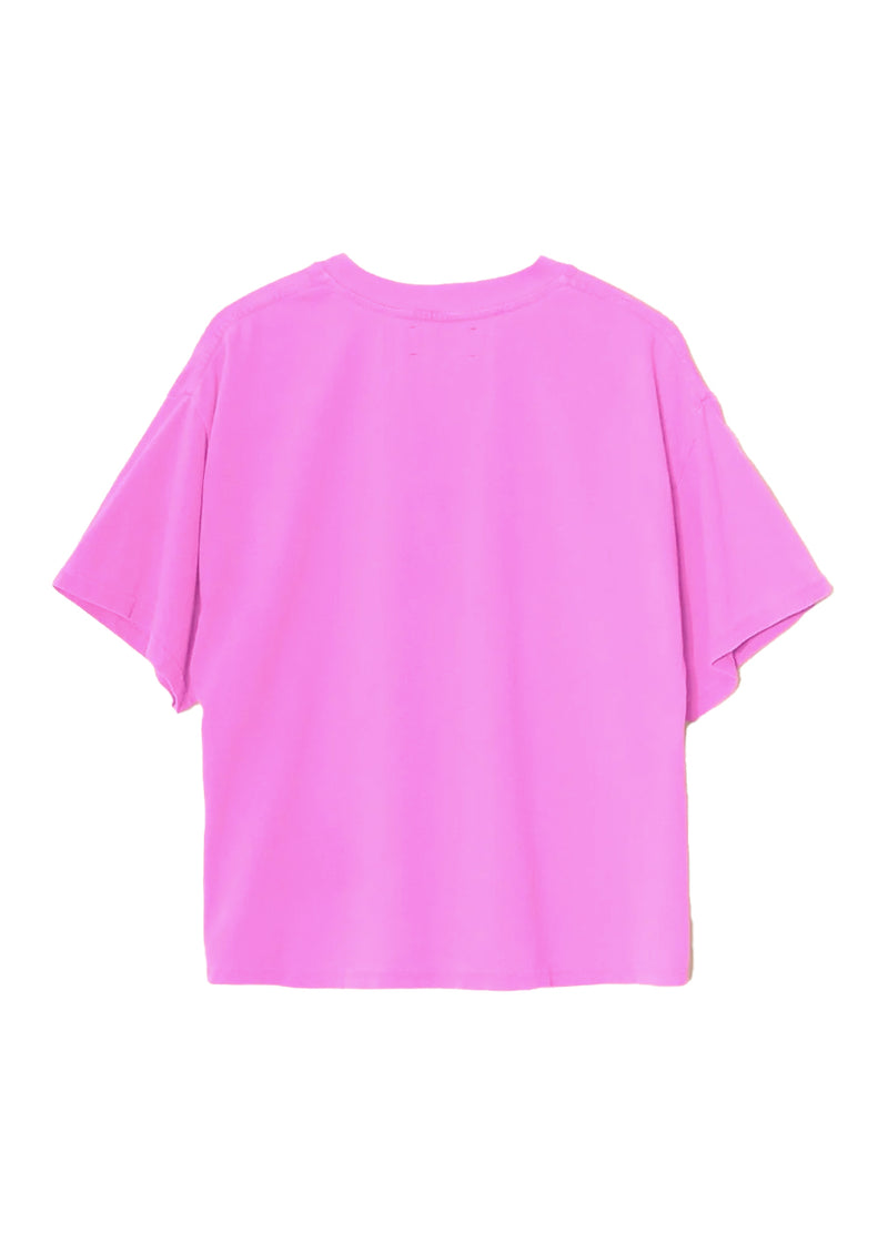 Palmer tee in purple plum