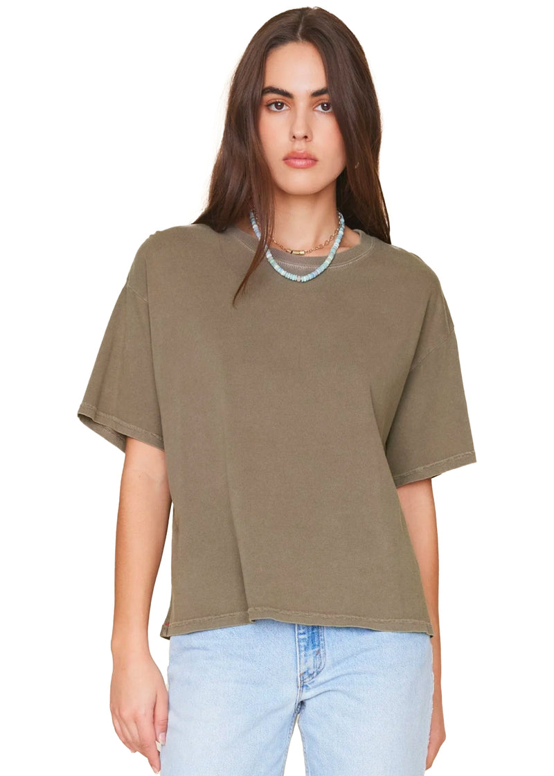 Palmer tee in olive fade