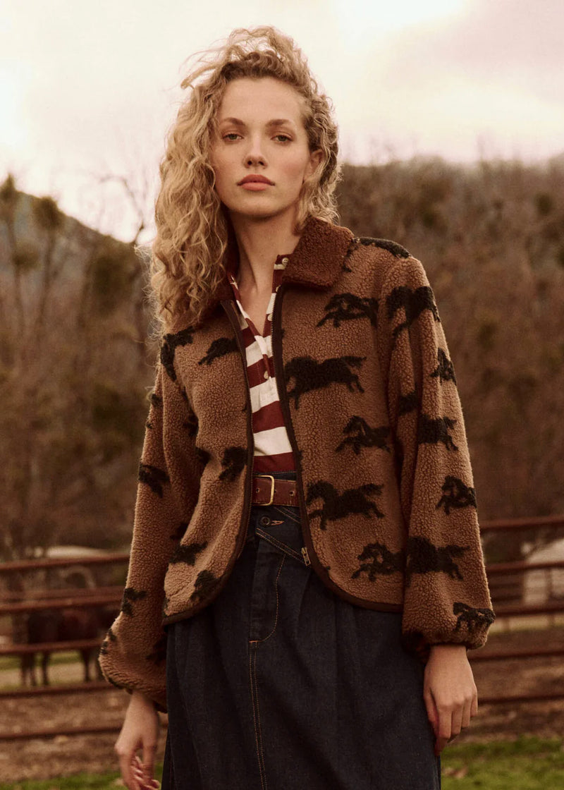 Pasture jacket in light hickory