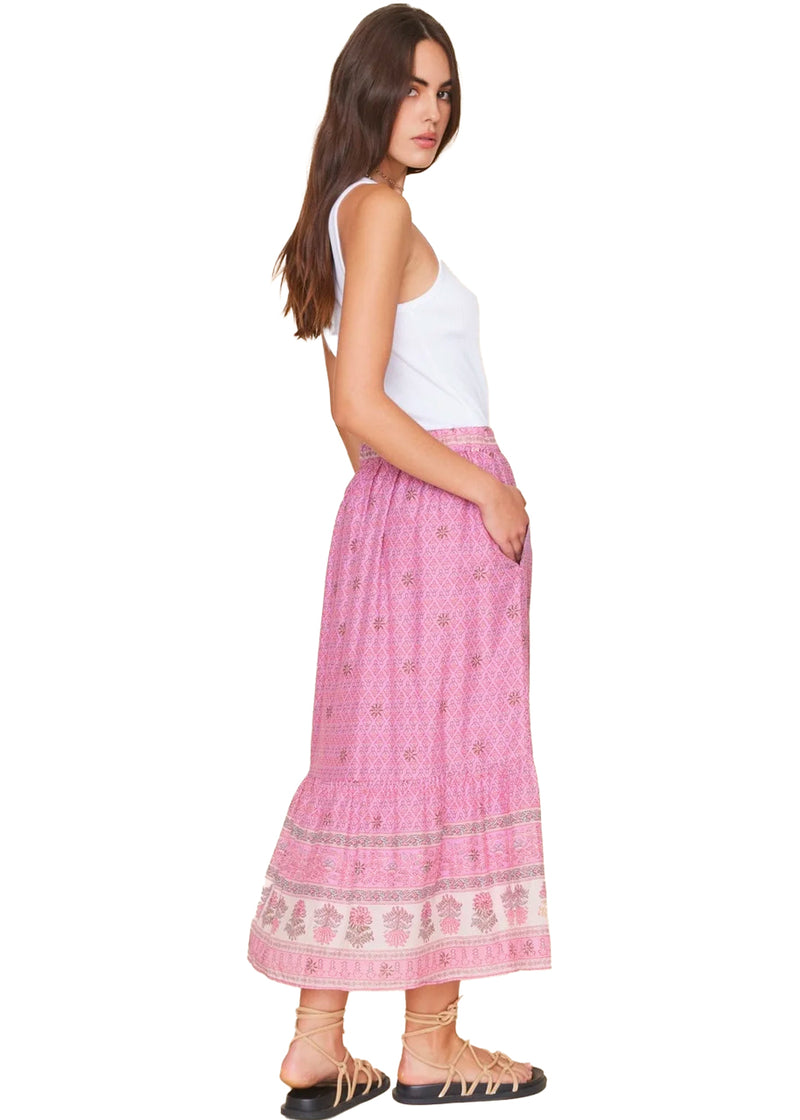 Taryn skirt in pink posey