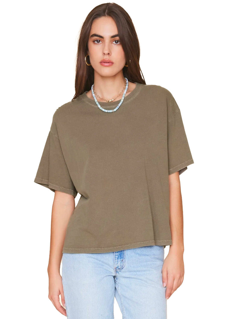 Palmer tee in olive fade