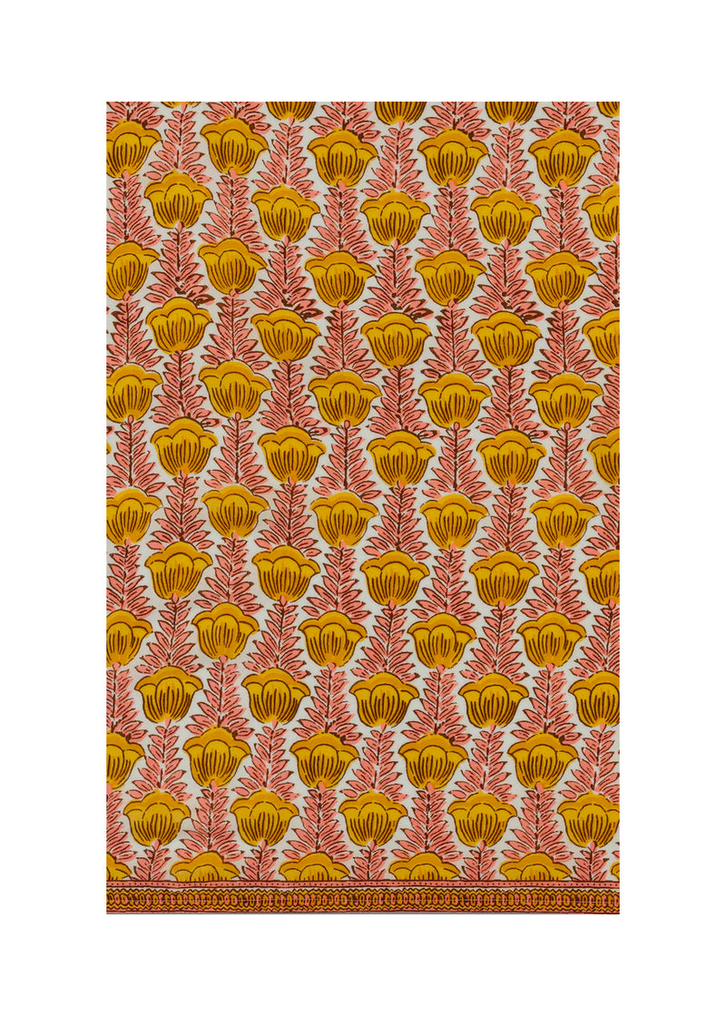 Square scarf in tulip bahamas pink