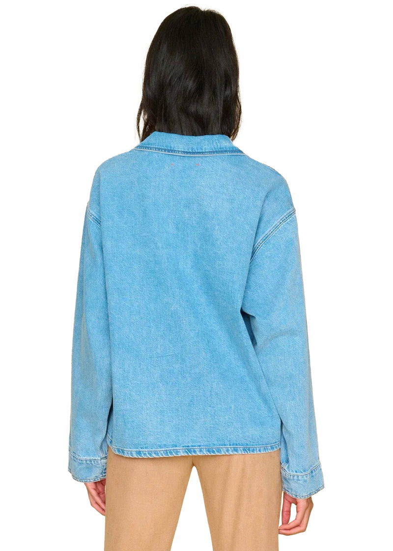 Wildes shirt in blue jay