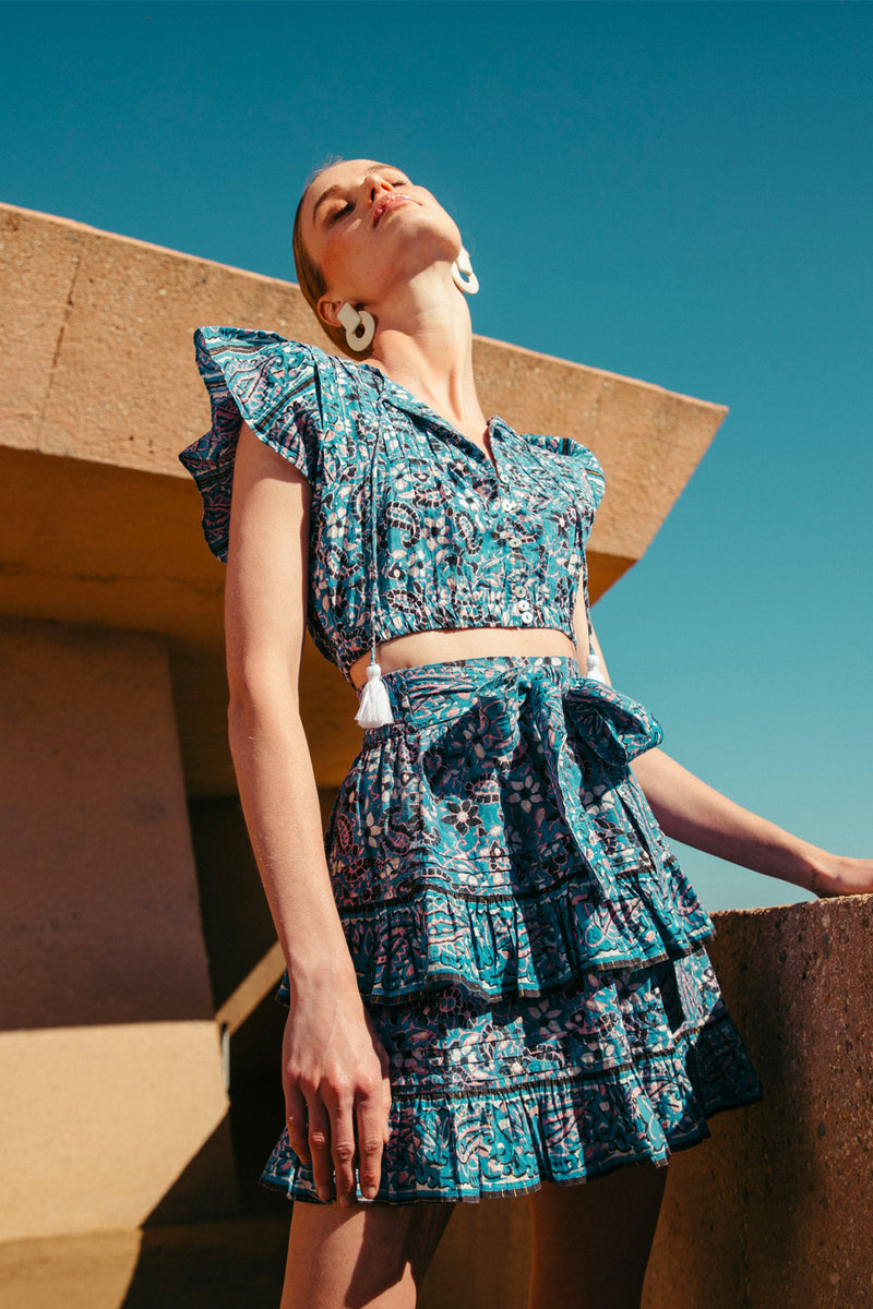 Alice blouse in paisley print