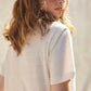 *PREORDER* The linen perfect tee in cream
