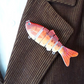Goldfish brooch