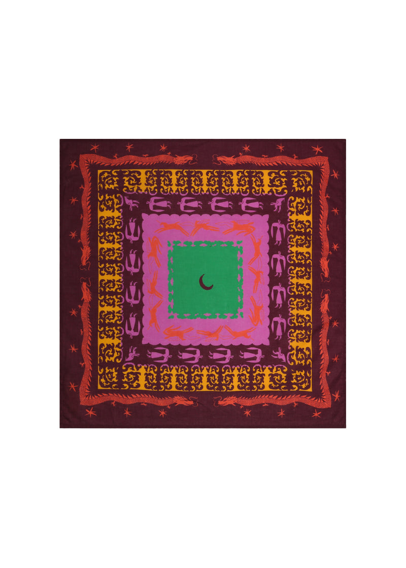 Argo bandana in dragon horse multi