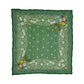 Posy embroidered bandana in english ivy