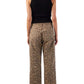 *PREORDER* Billie cropped wide straight in leopard