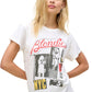 Blondie valentine collage tour tee in vintage white