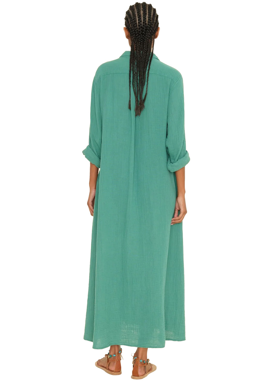Bottle Green Boden Gauze Dress X-Small / Bottle Green Bottle Green Boden Gauze Dress X-Small / Bottle Green
