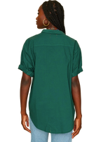 Channing shirt in dark forest