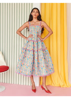 Cruiser dress in multi
