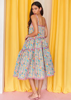 Cruiser dress in multi