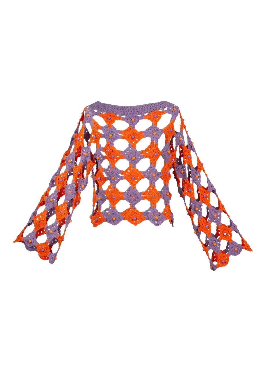 Dakhla top in orange