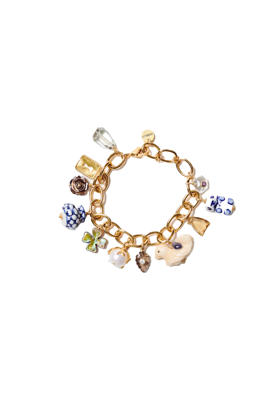Delft bracelet in multi