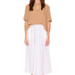 Deon skirt in white