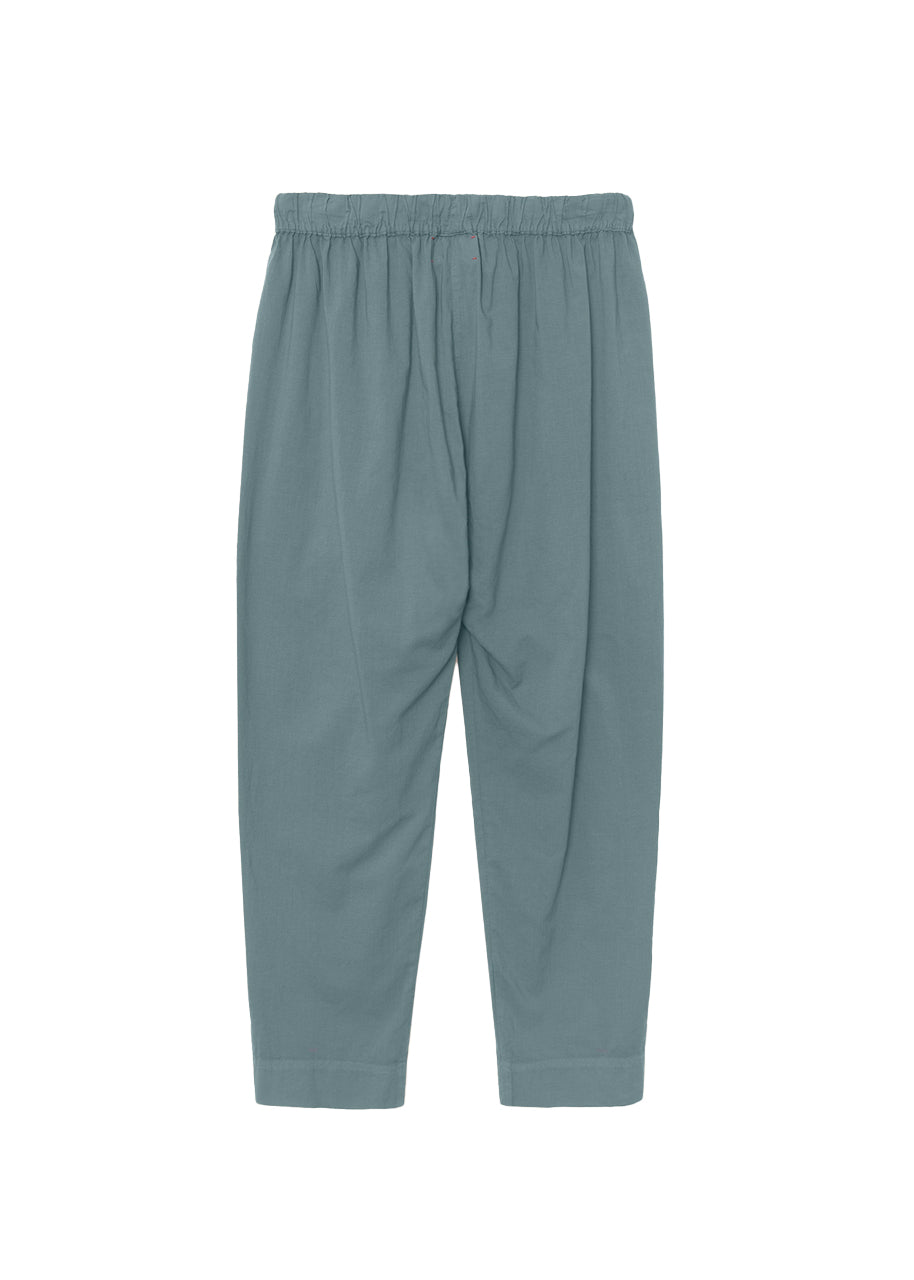 Draper pant in steely blue