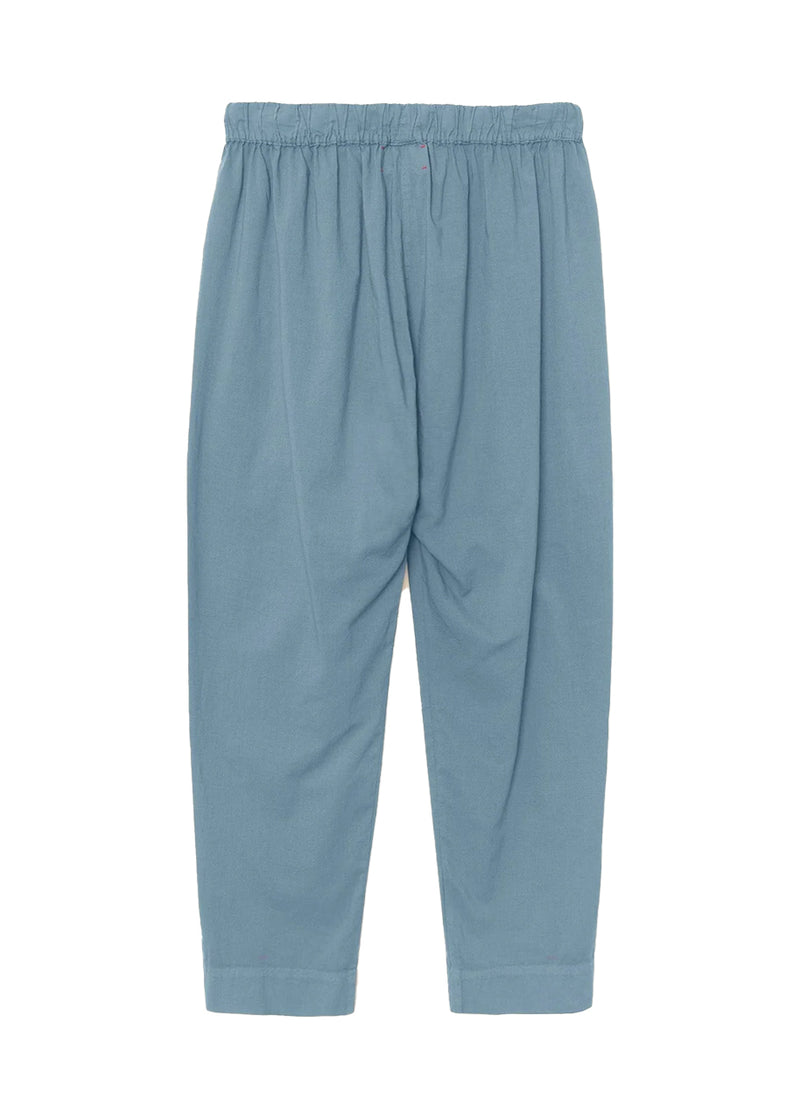 Draper pant in steely blue