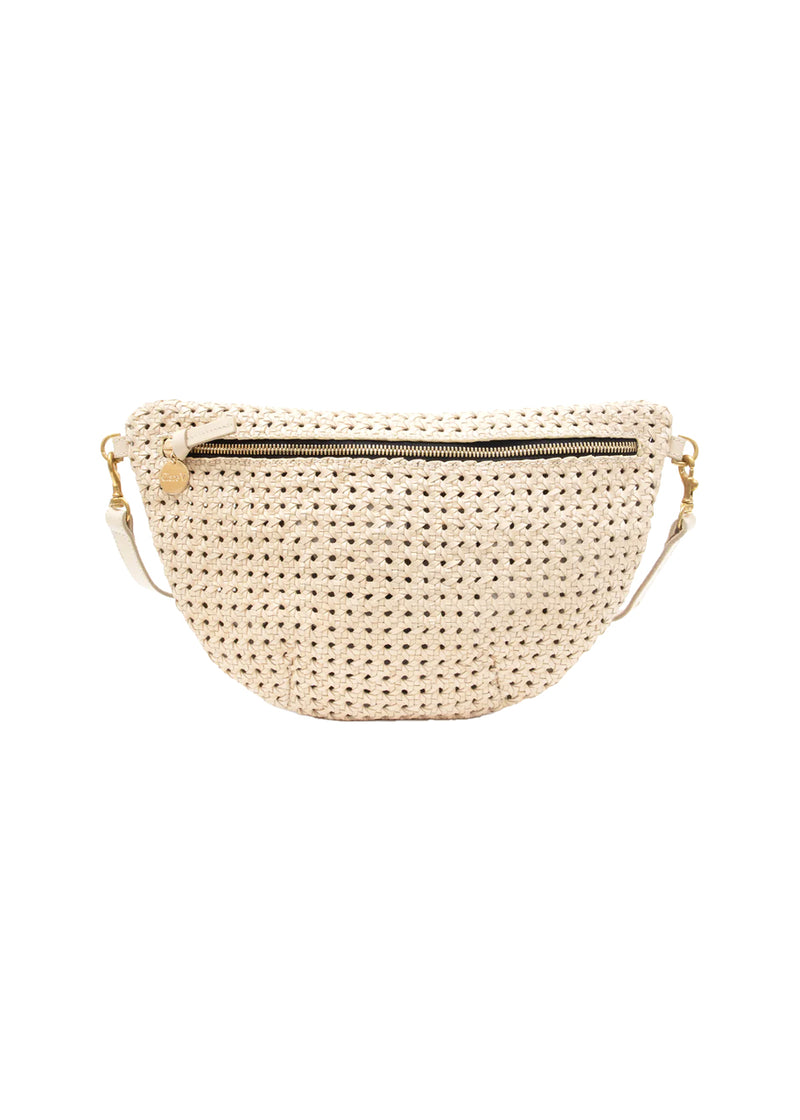 Grande fanny in cream rattan