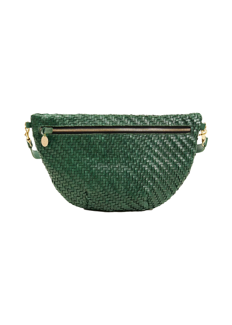 Grande fanny in evergreen woven