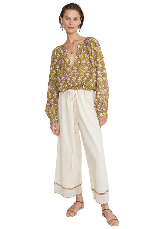 Greta blouse in willow