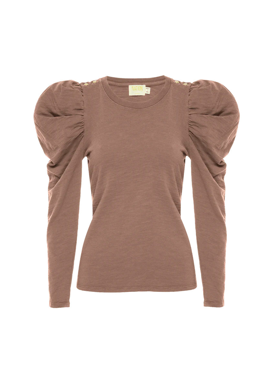 Krista feminine tee in sahara