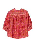 Lola top in pink terra