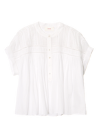 Louelle top in white