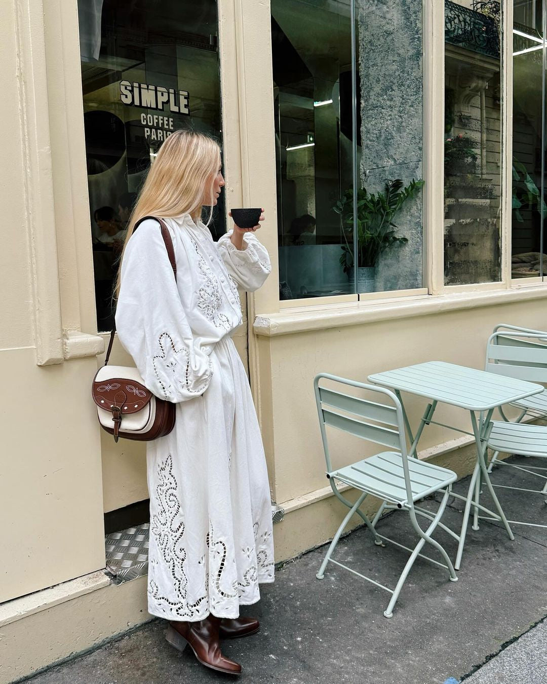 Love blouse in white