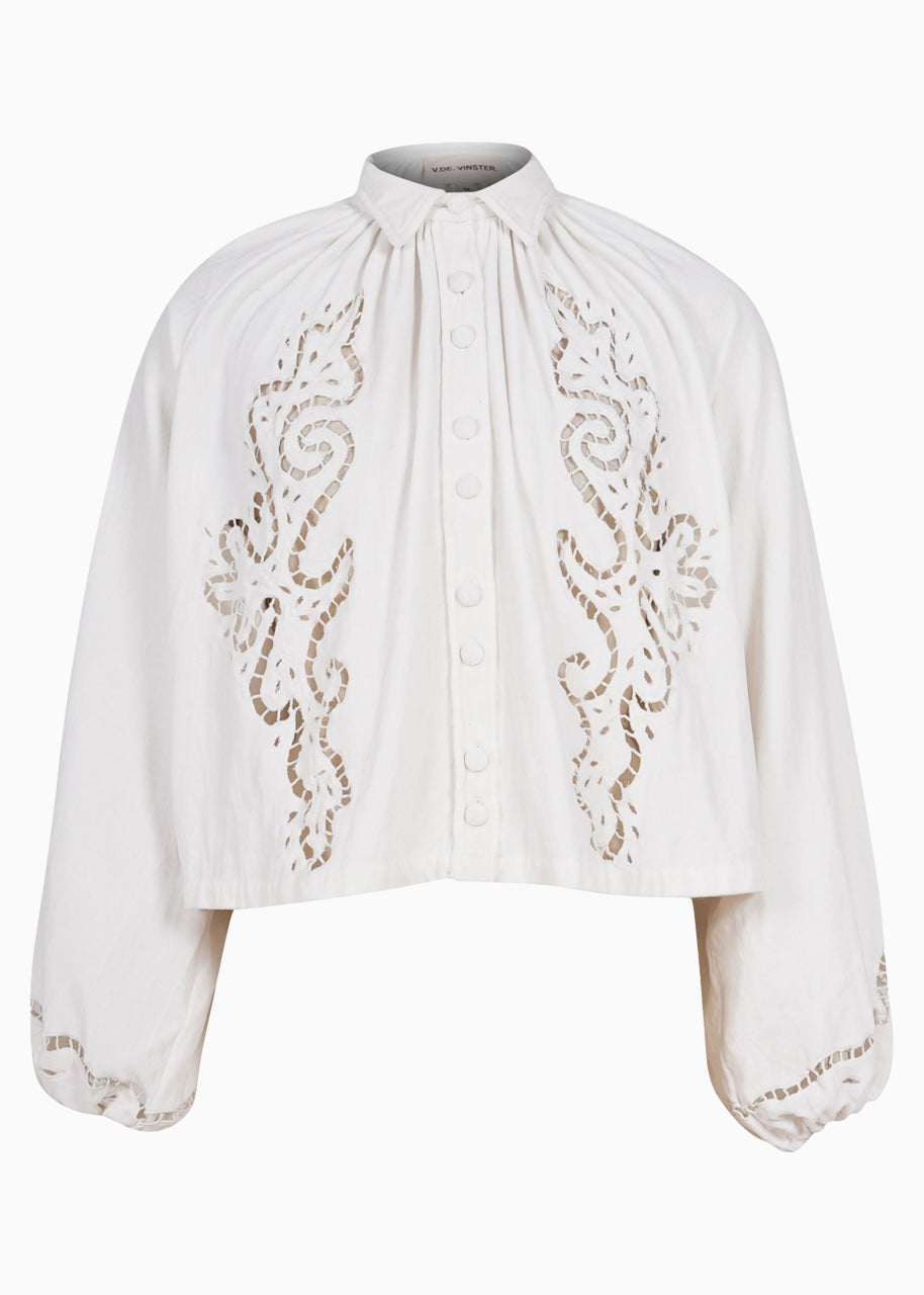 Love blouse in white
