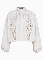 Love blouse in white