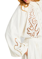 Love blouse in white
