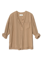 Makenzie shirt in fawn stripe