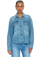 Mandy crop jacket in marcel