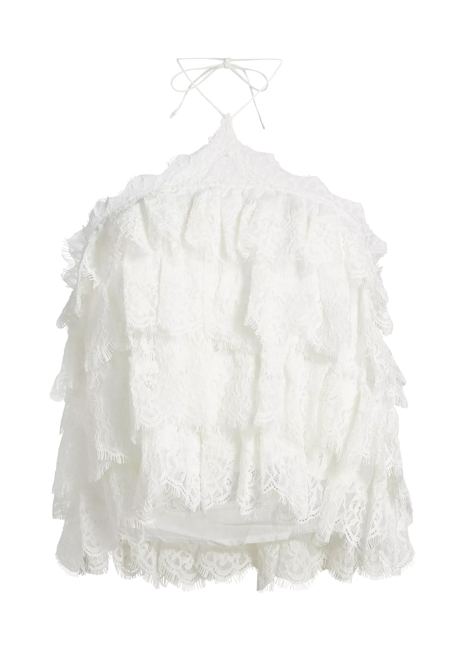 Ophelia top in white
