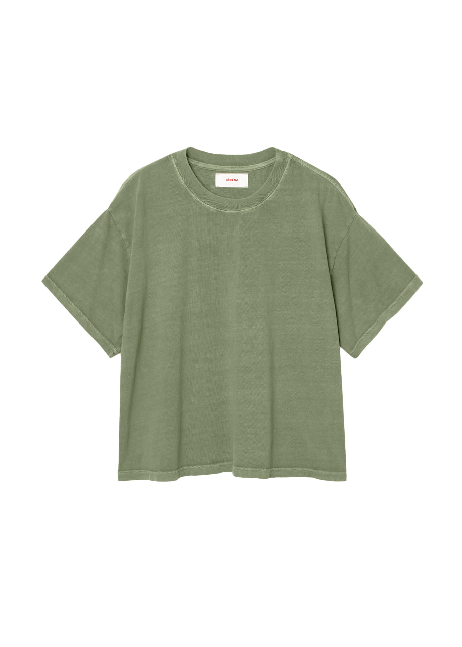 Palmer tee in vintage olive leaf