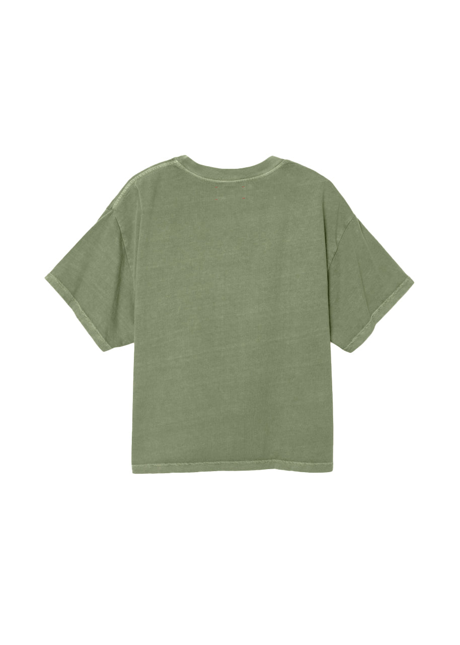 Palmer tee in vintage olive leaf