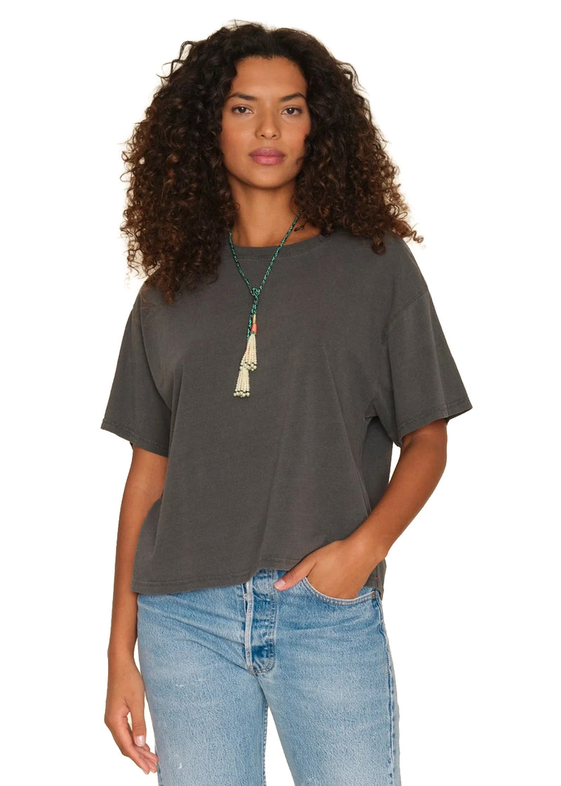 Palmer tee in vintage black