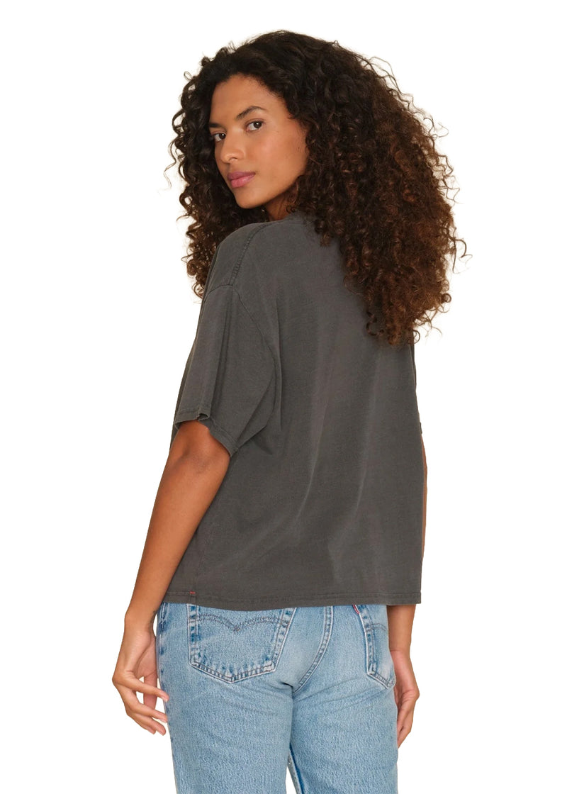 Palmer tee in vintage black