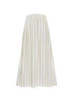 Papio dress in parchment