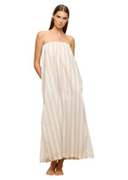 Papio dress in parchment
