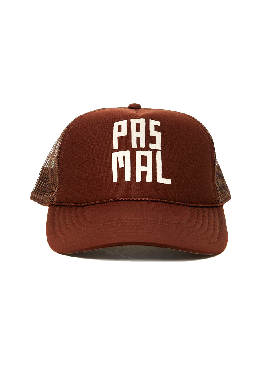 Trucker hat in chocolate pas mal