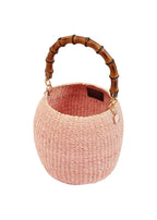 Pot de miel w/ bamboo handle in blush