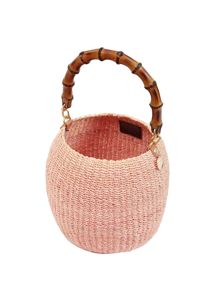 Pot de miel w/ bamboo handle in blush