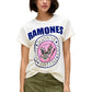 Ramones classic seal tour tee in stone vintage