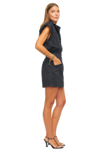 Rosie mini dress in fade to black