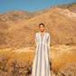 Sammie maxi dress in french stripe blue