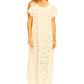 Sienna dress in marrakech embroidery salt